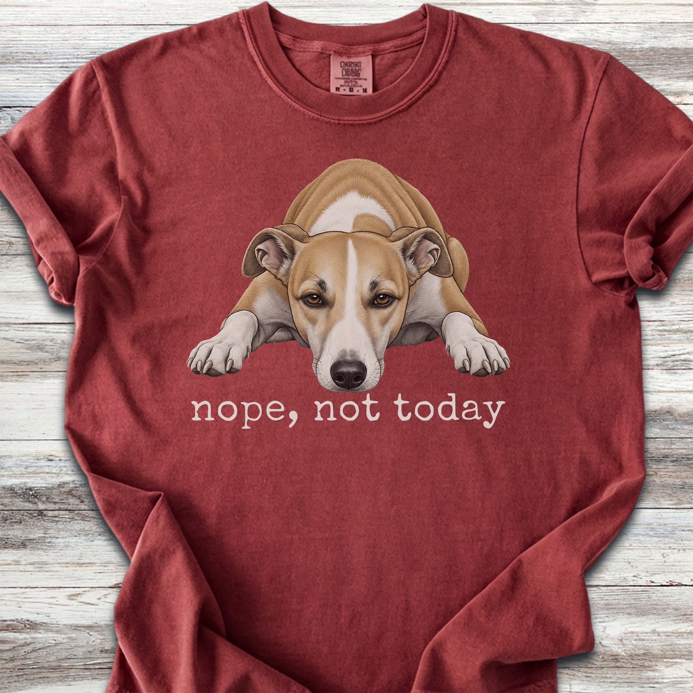 Whippet Nope - Brick