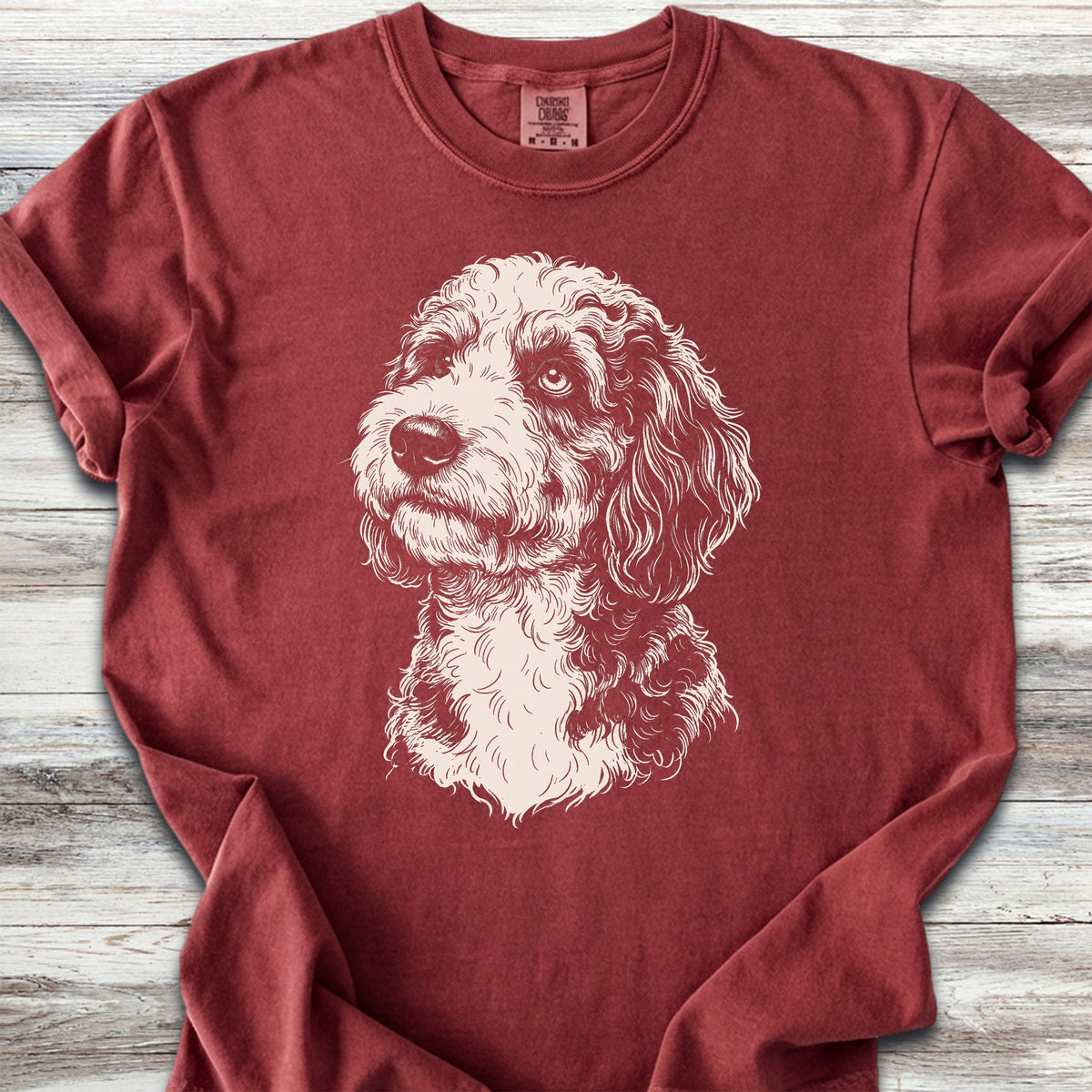Aussiedoodle Loyalty - Brick