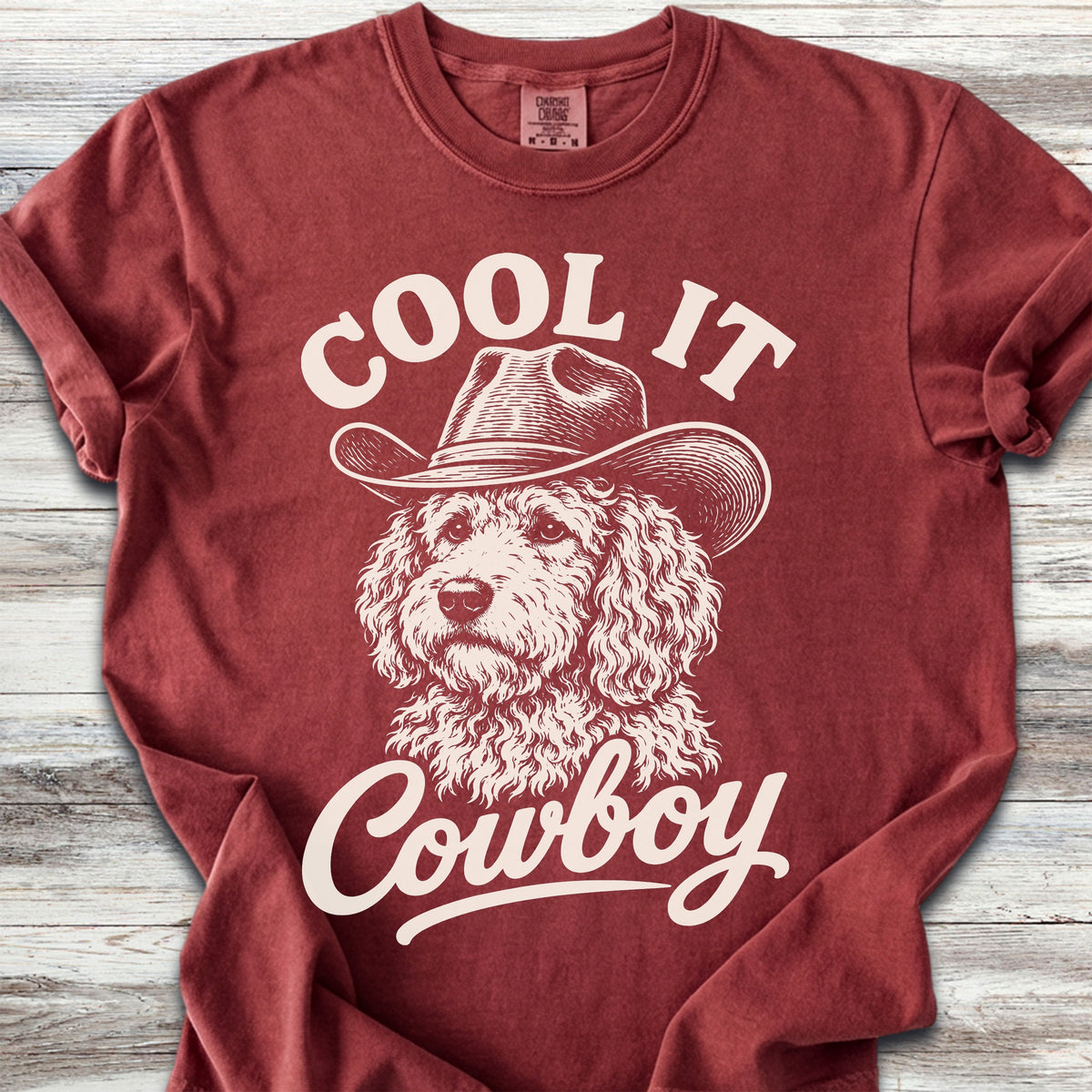 Goldendoodle Cool It - Brick
