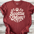 Scottish Terrier Groovy Mom - Brick