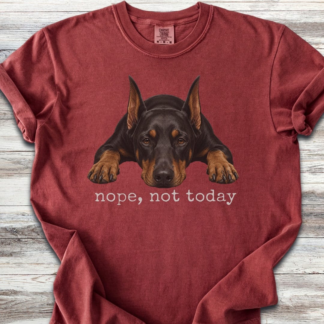 Doberman Nope - Brick