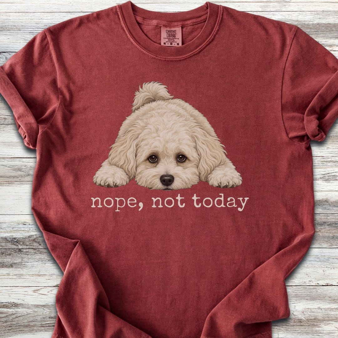 Maltipoo Nope - Brick