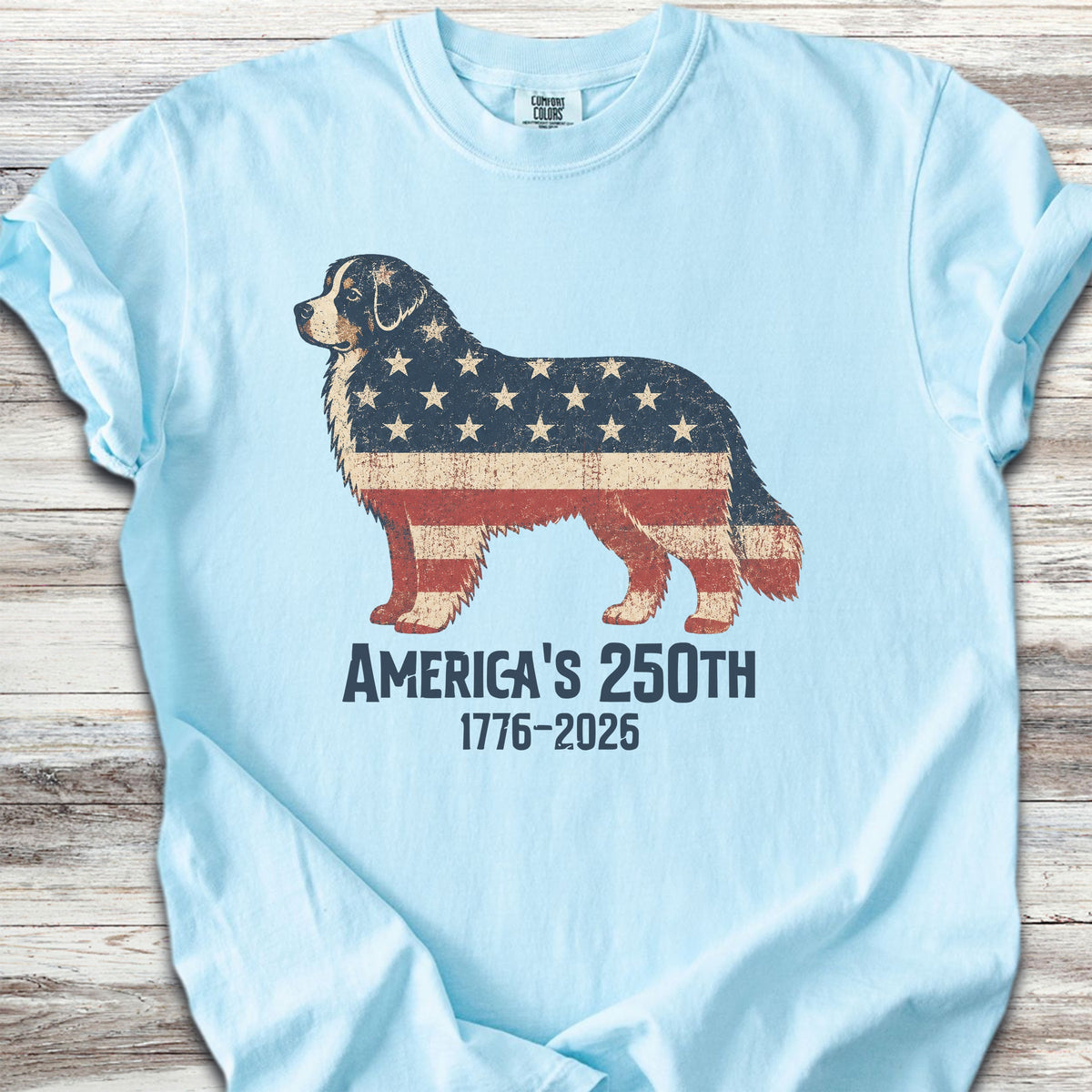 Bernese Mountain Dog 250 - Chambray