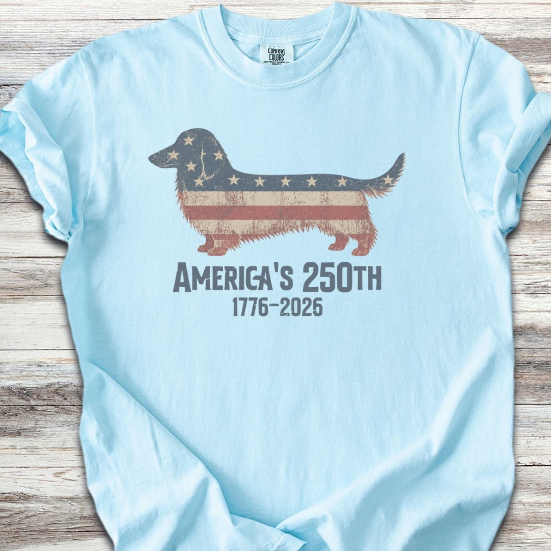 Dachshund 250 - Chambray
