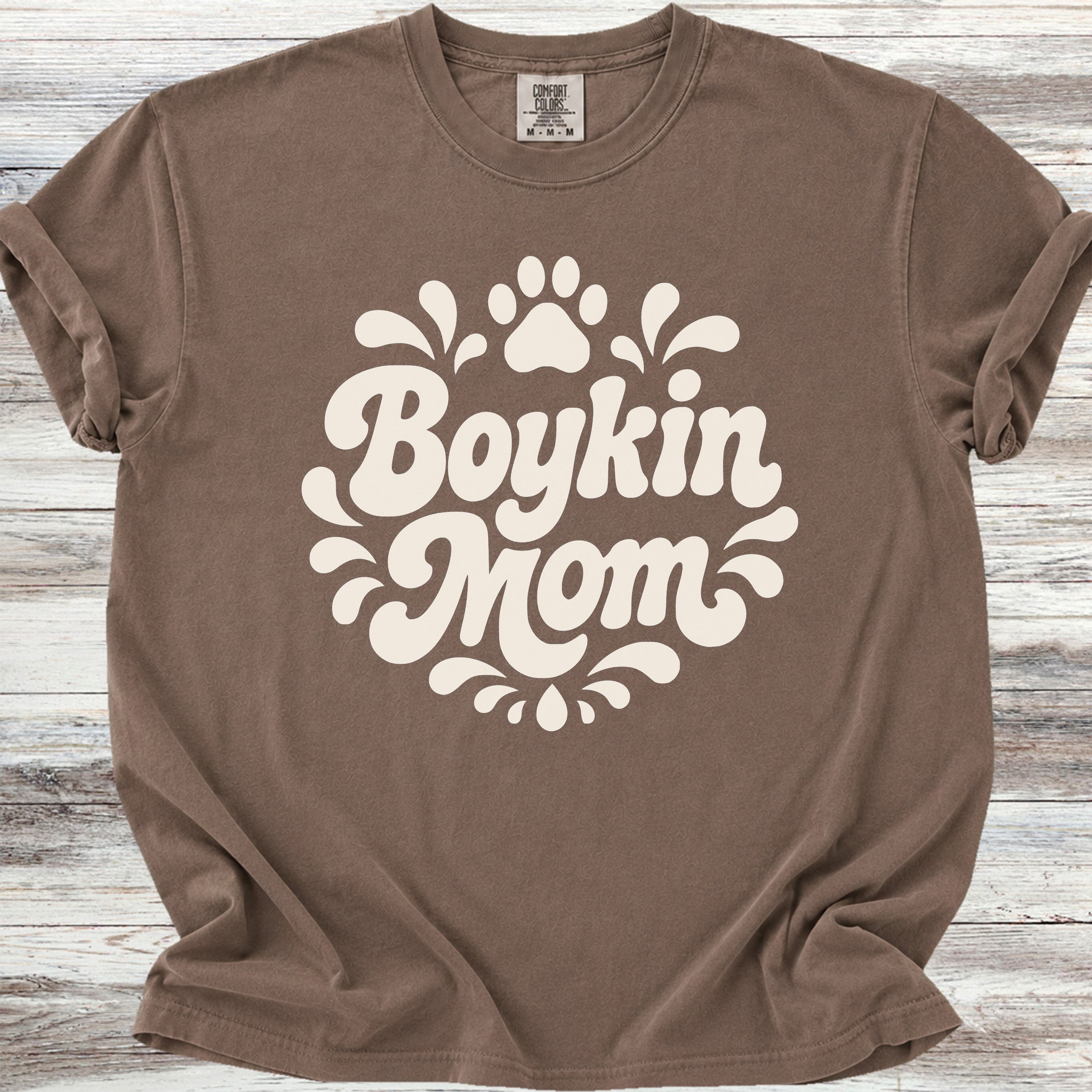 Boykin Spaniel Groovy Mom - Espresso