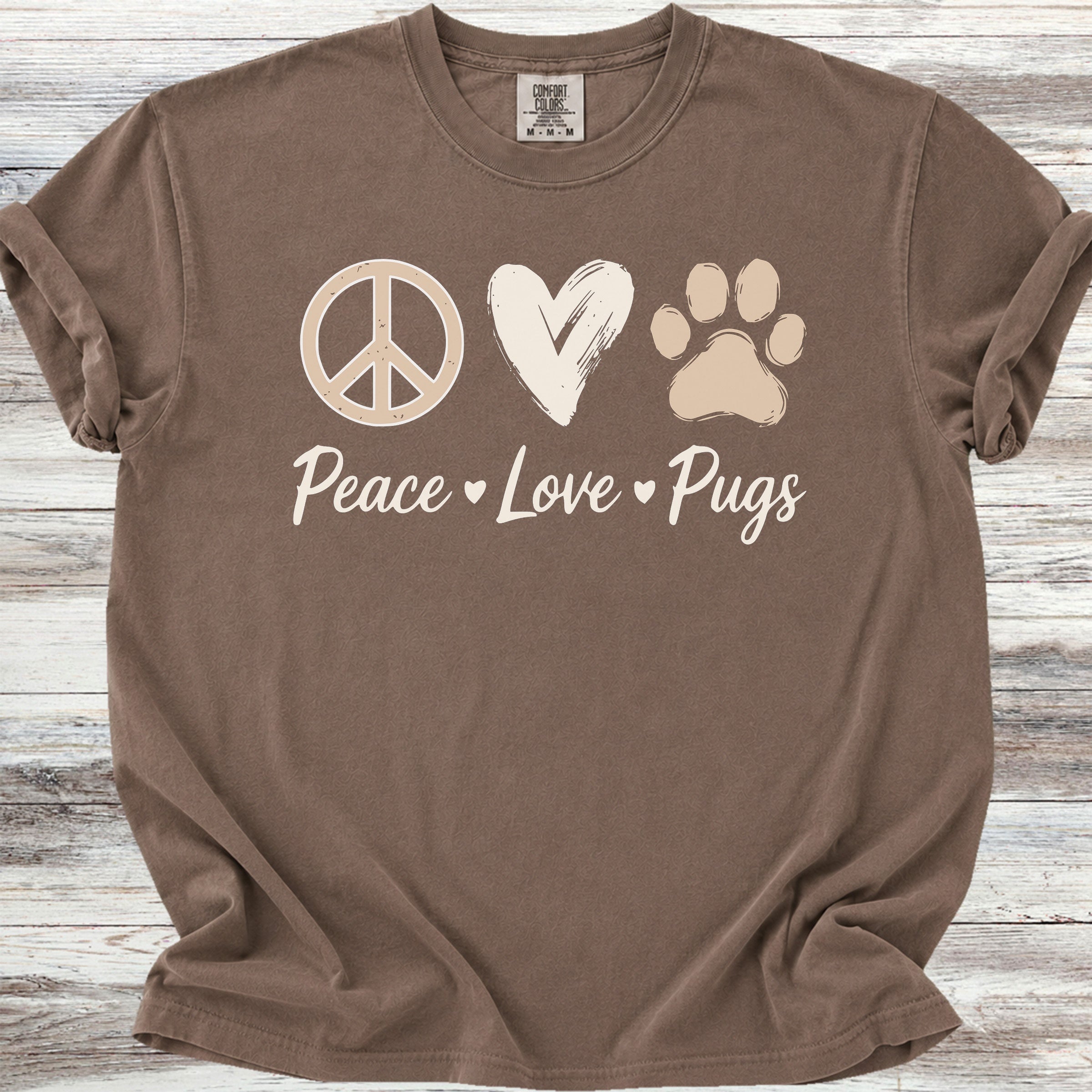 Pug Peace - Espresso