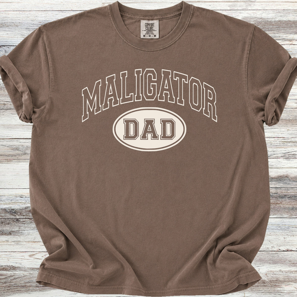 Belgian Malinois University Maligator Dad - Espresso