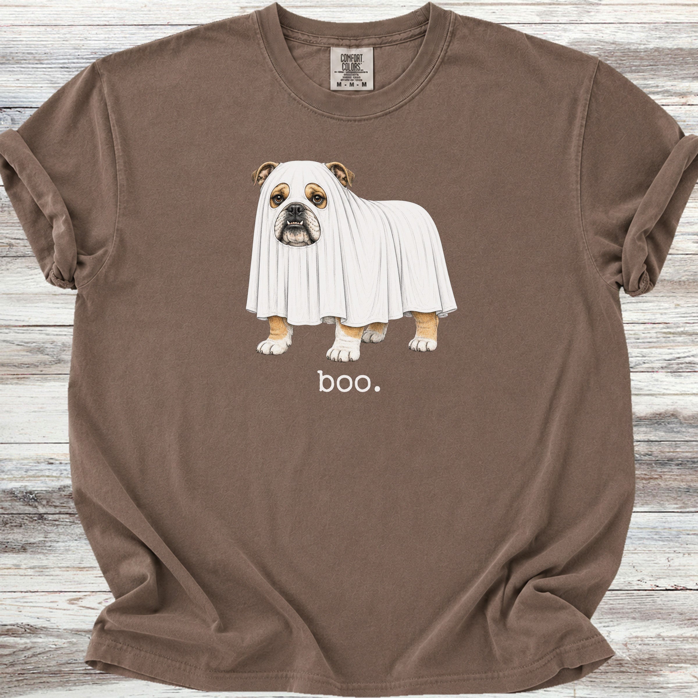 English Bulldog Boo - Espresso