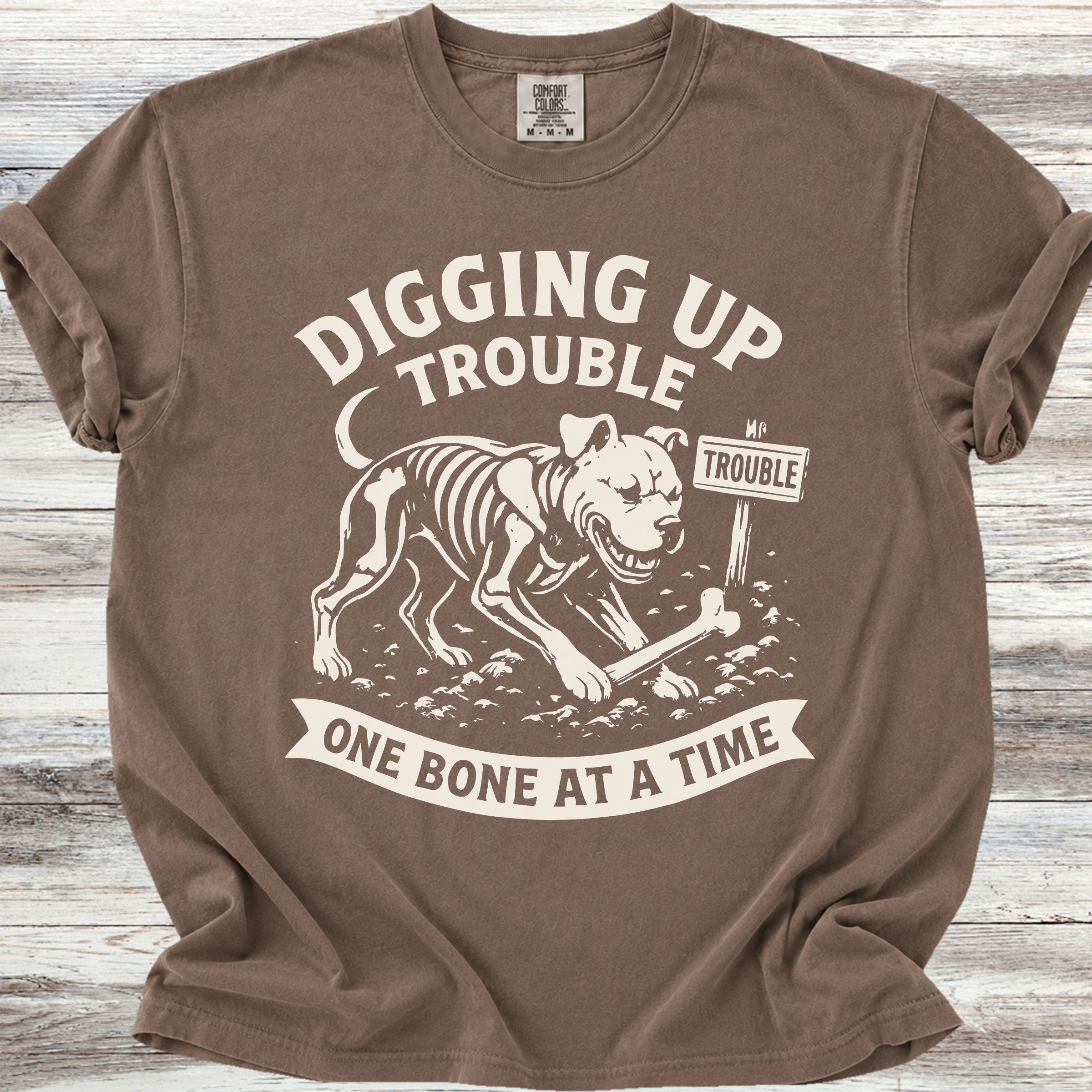 Pit Bull Trouble - Espresso