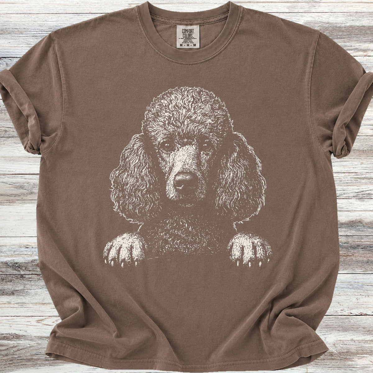 Poodle Hello - Espresso