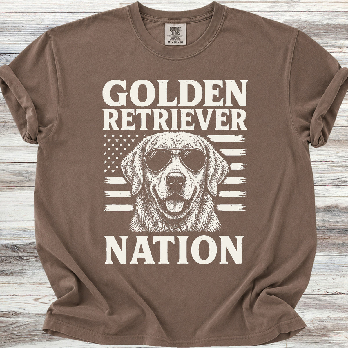 Golden Retriever Nation - Espresso