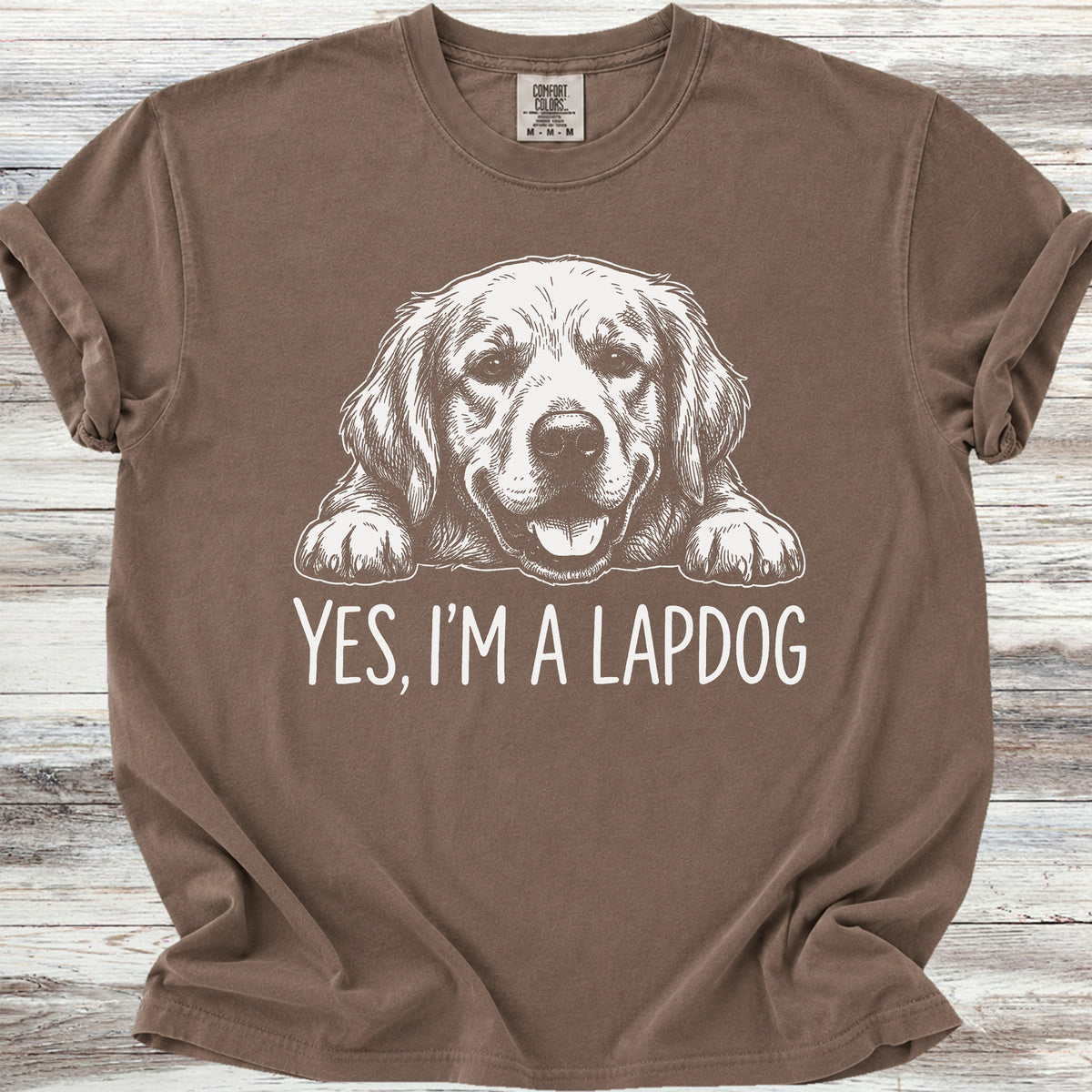 Golden Retriever Lapdog - Espresso