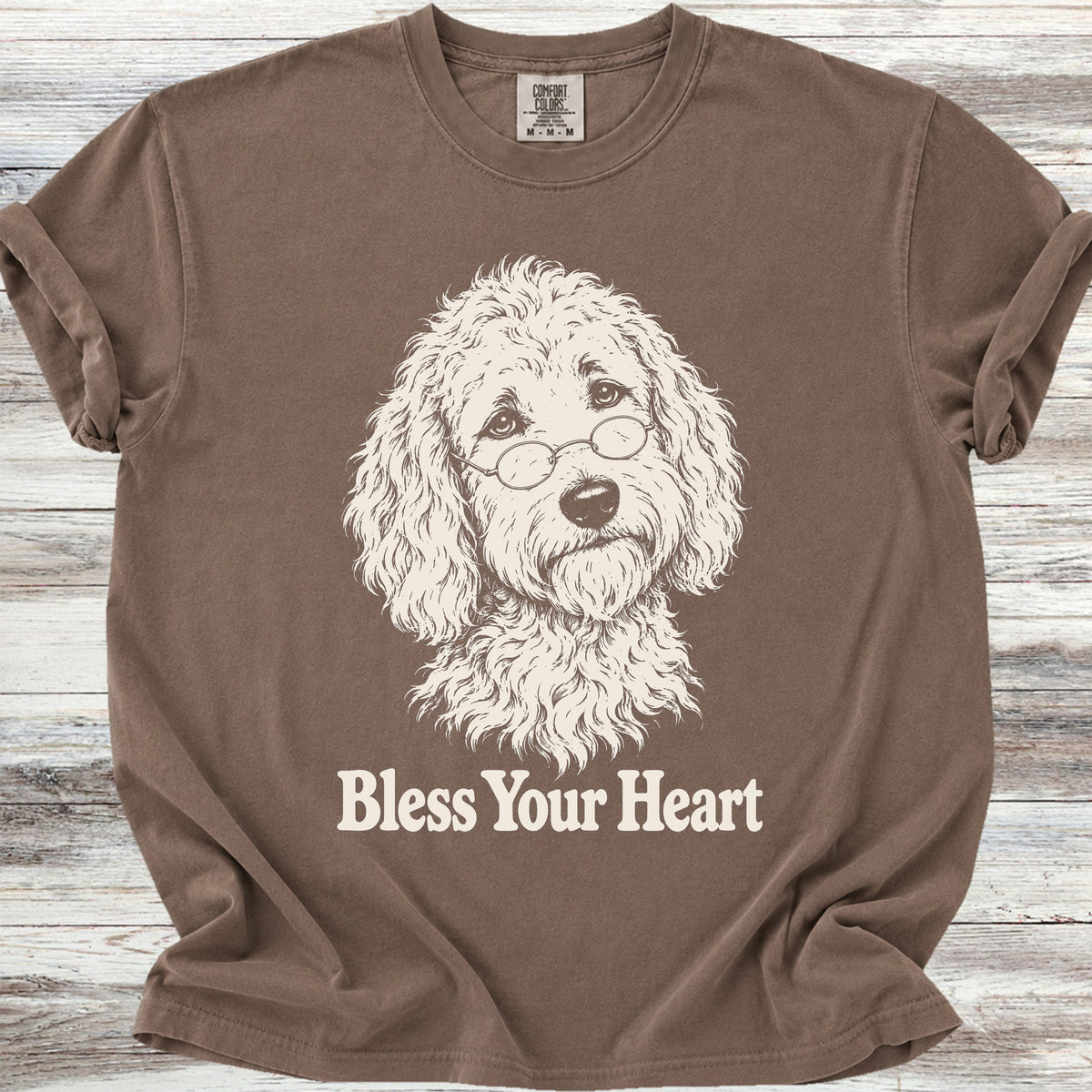 Goldendoodle Bless Your Heart - Espresso