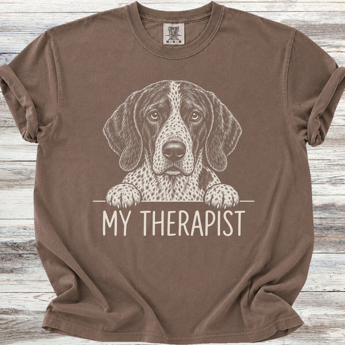 German Shorthaired Pointer Therapist - Espresso