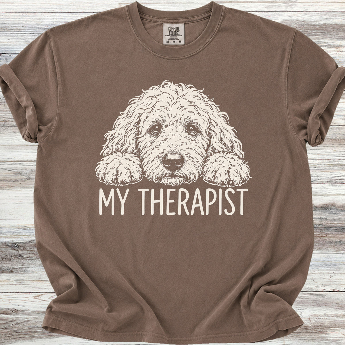 Goldendoodle Therapist - Espresso