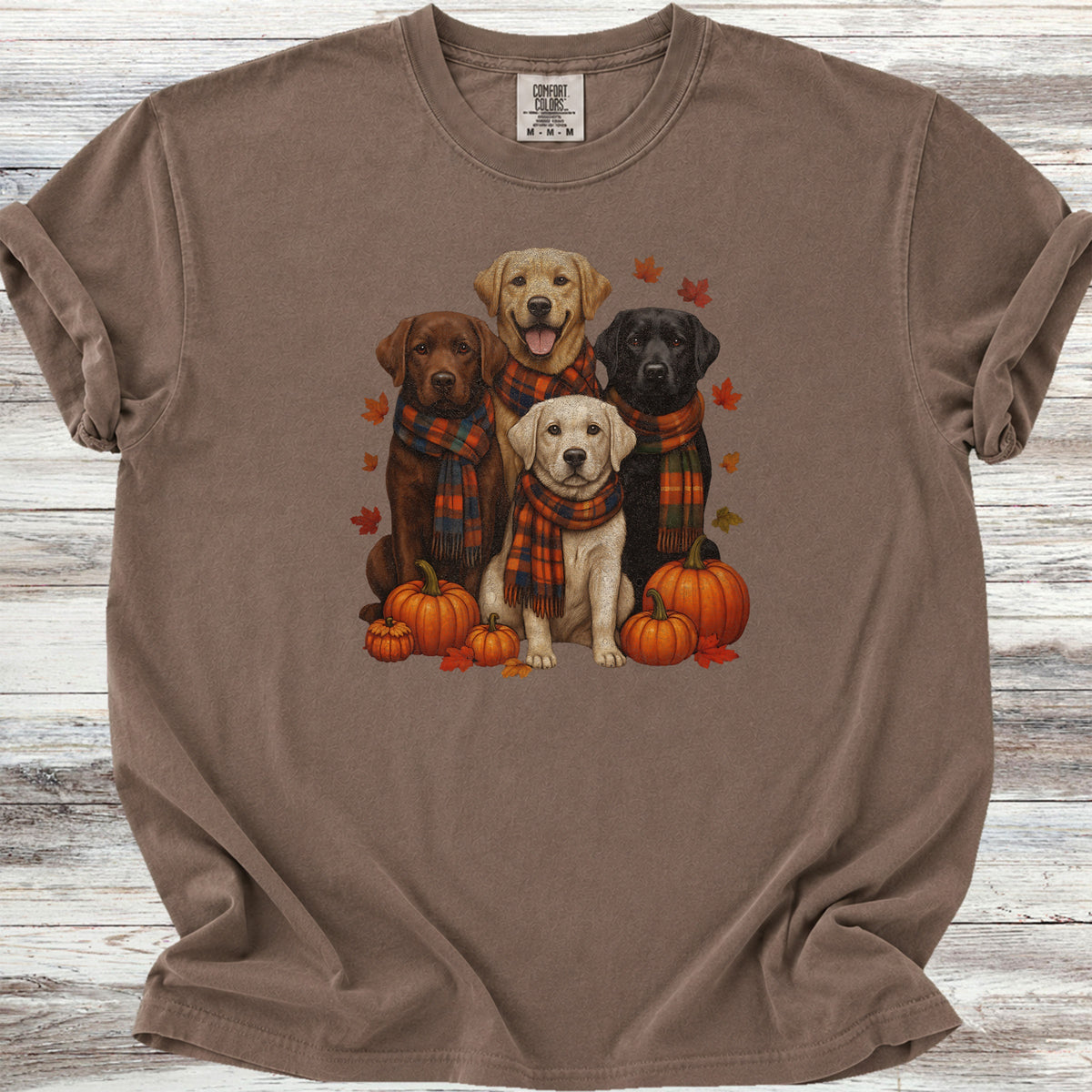 Labrador Retriever Fall - Espresso