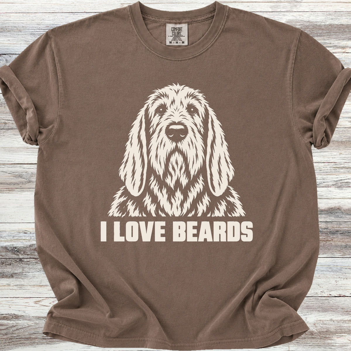 Otterhound I Love Beards - Espresso