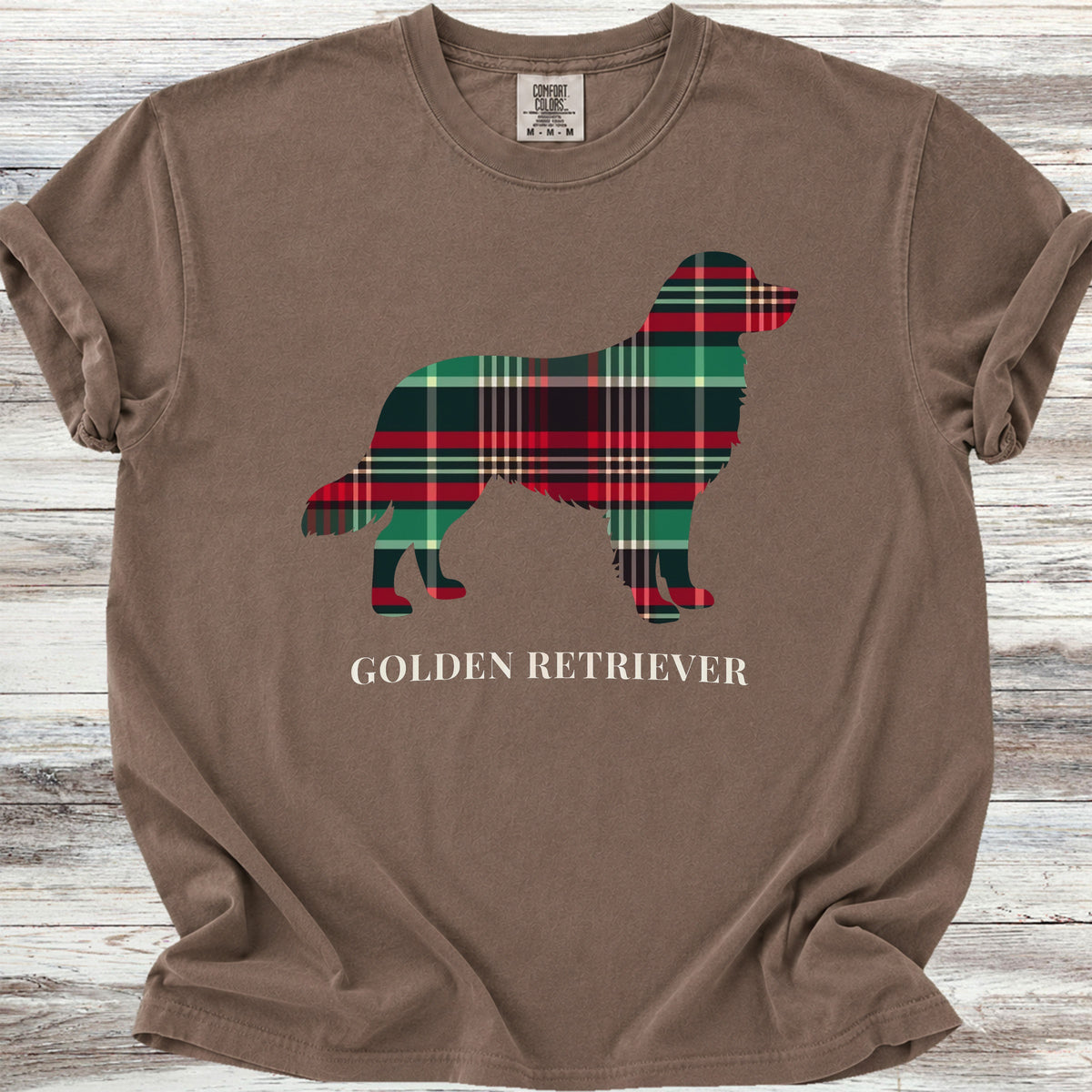 Golden Retriever Winter - Espresso