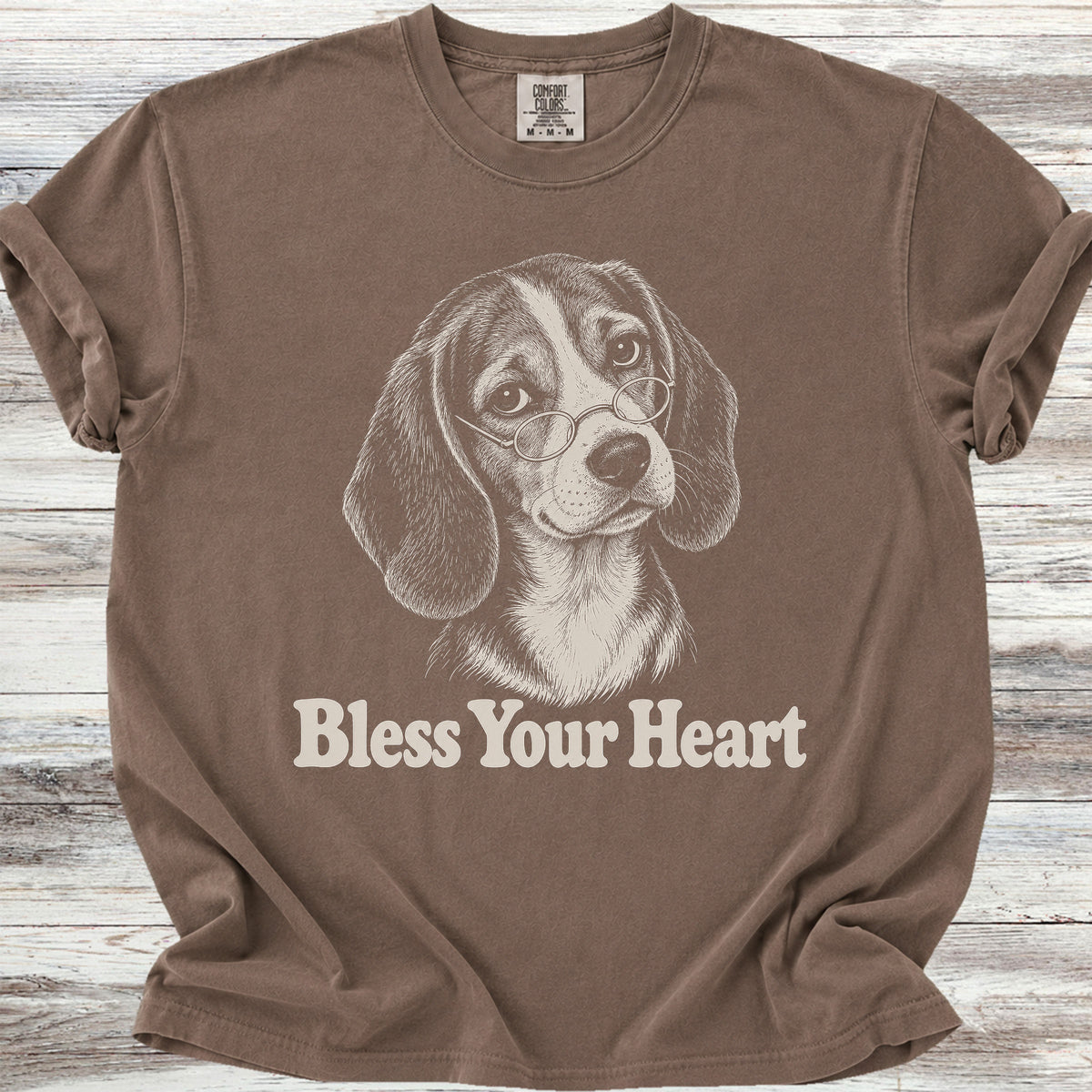 Beagle Bless Your Heart - Espresso