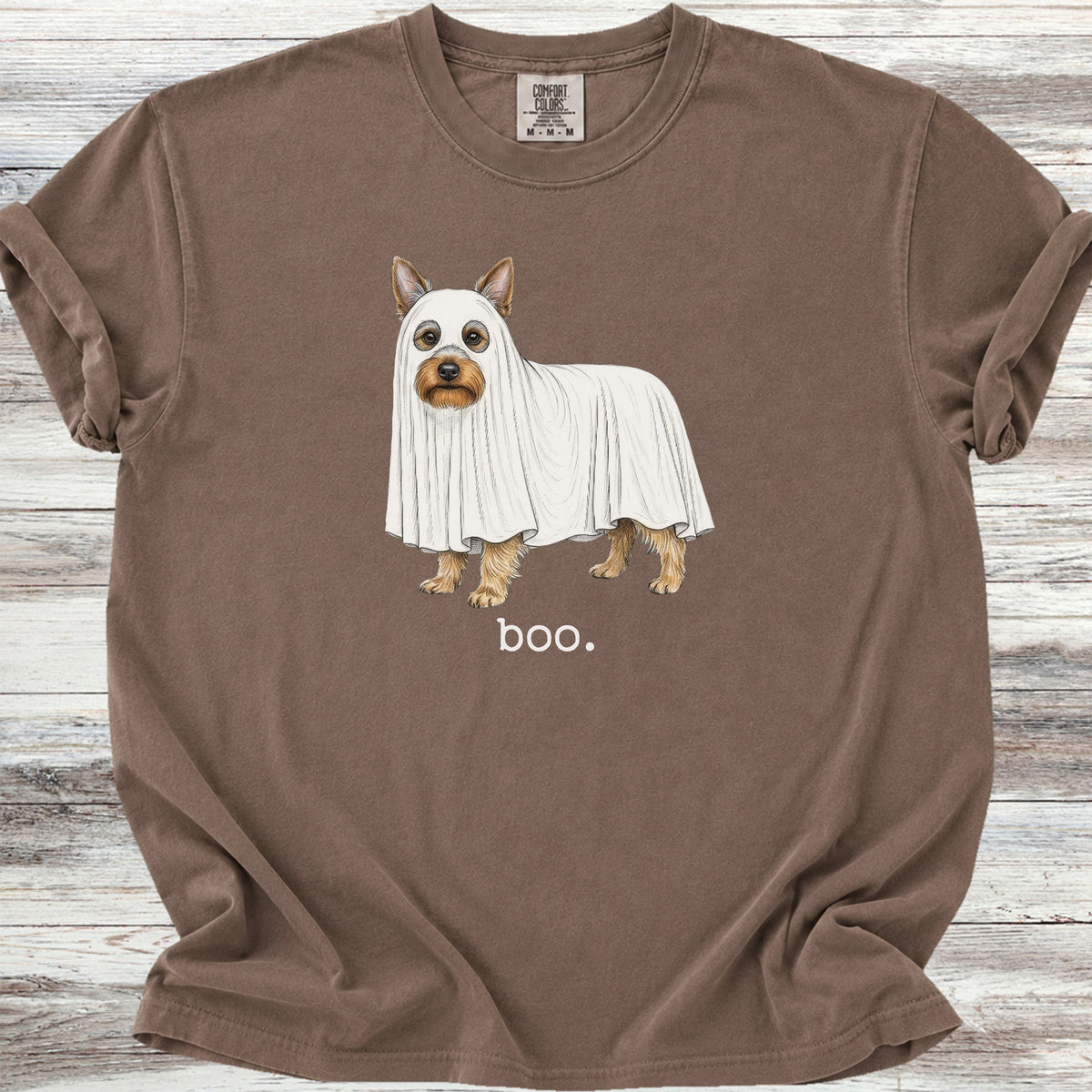 Silky Terrier Boo - Espresso
