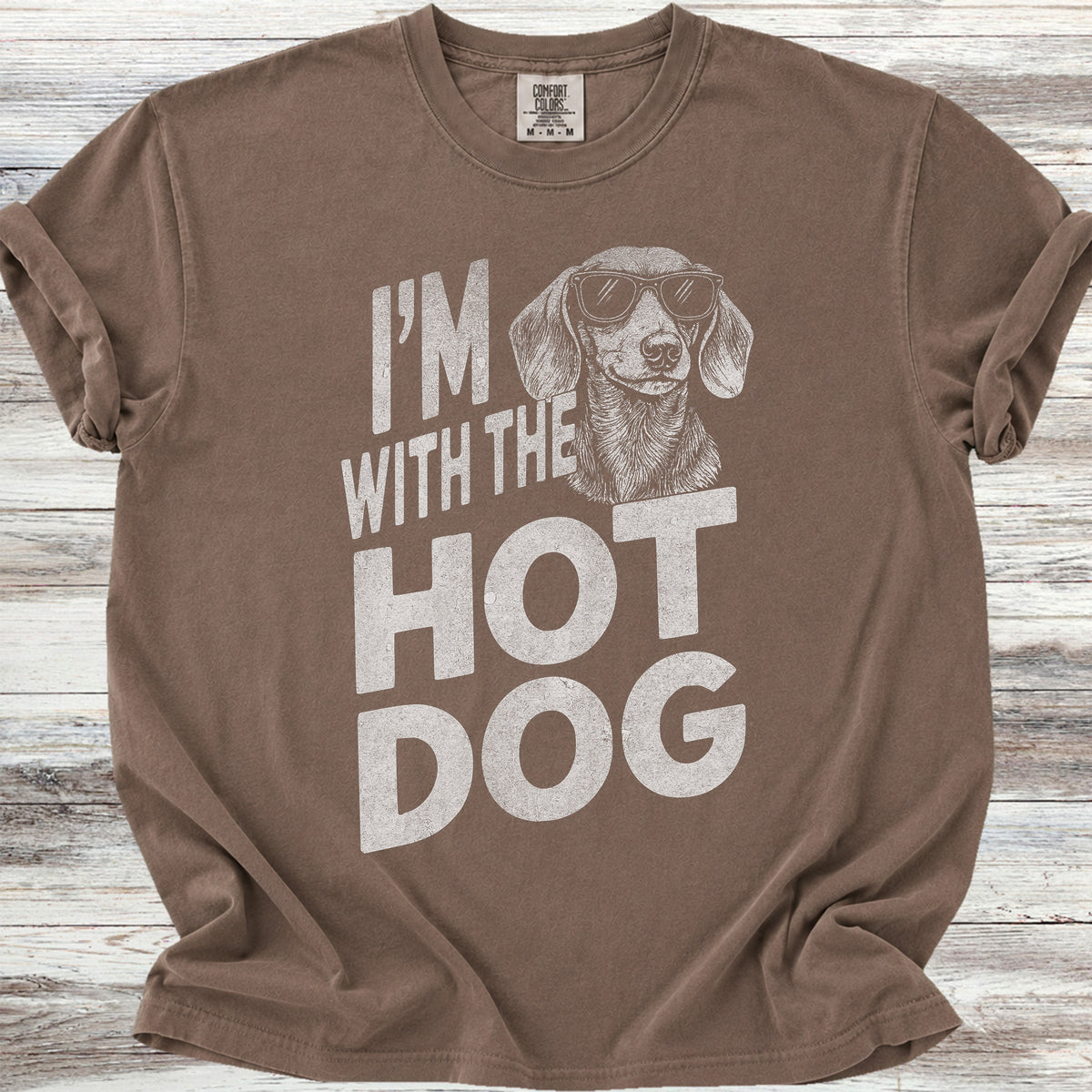 Dachshund Hot Dog - Espresso