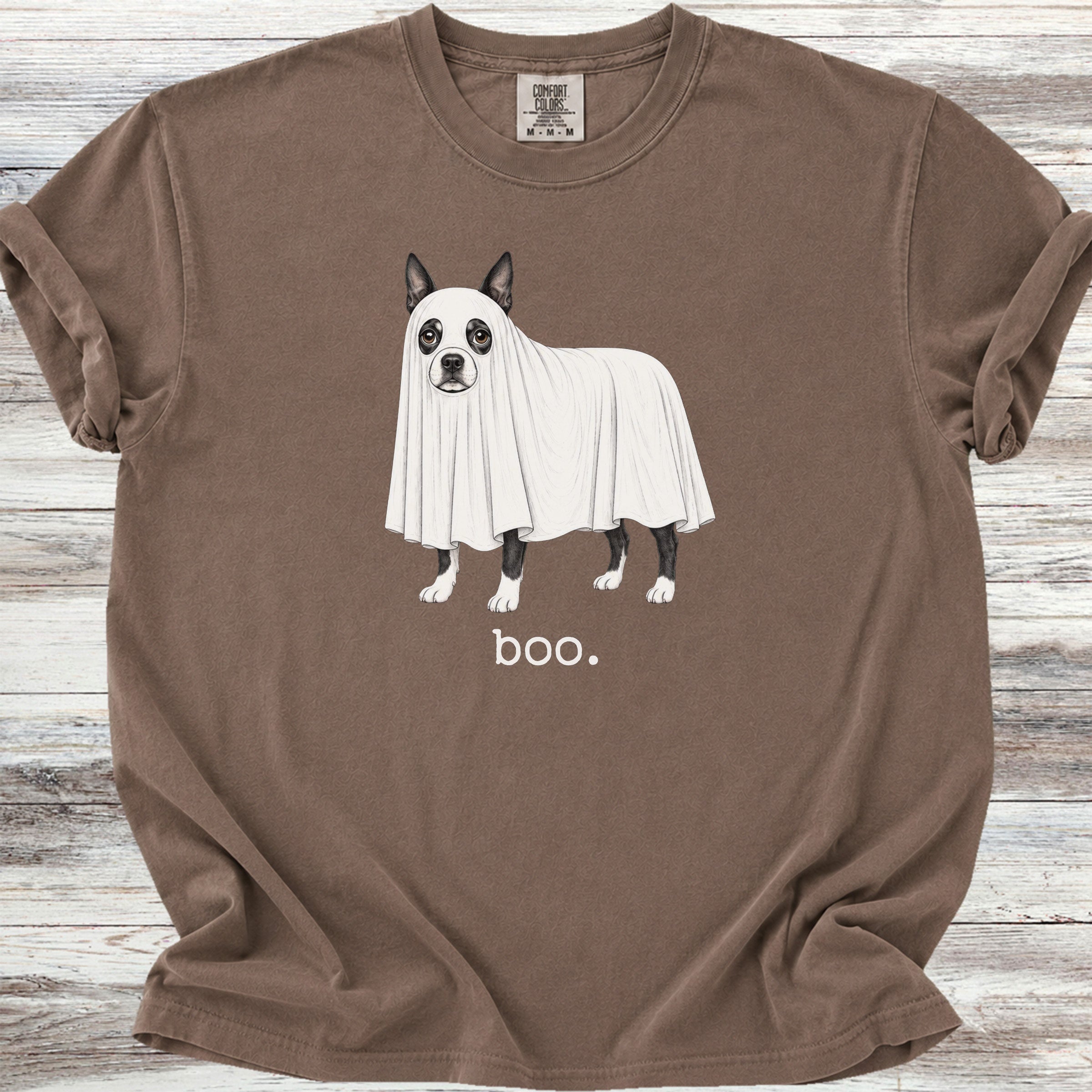 Boston Terrier Boo - Espresso