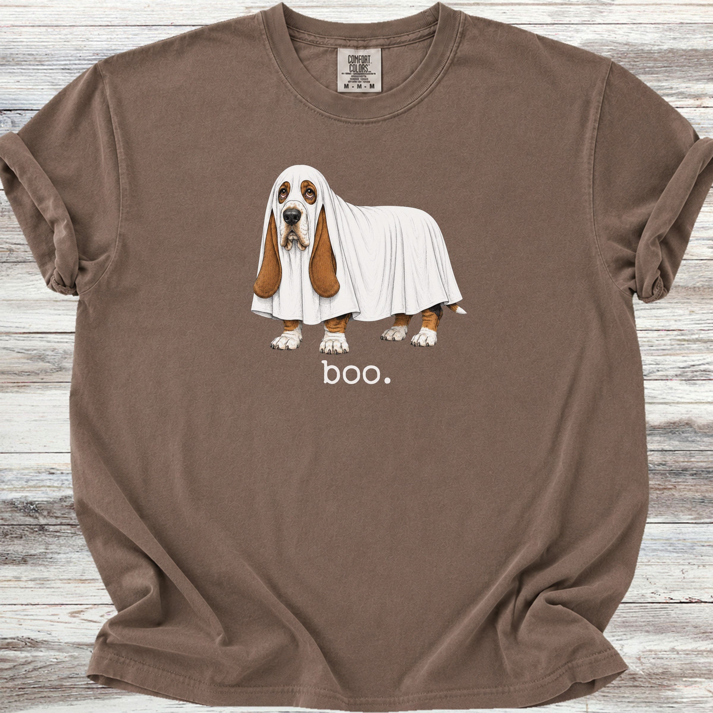 Basset Hound Boo - Espresso