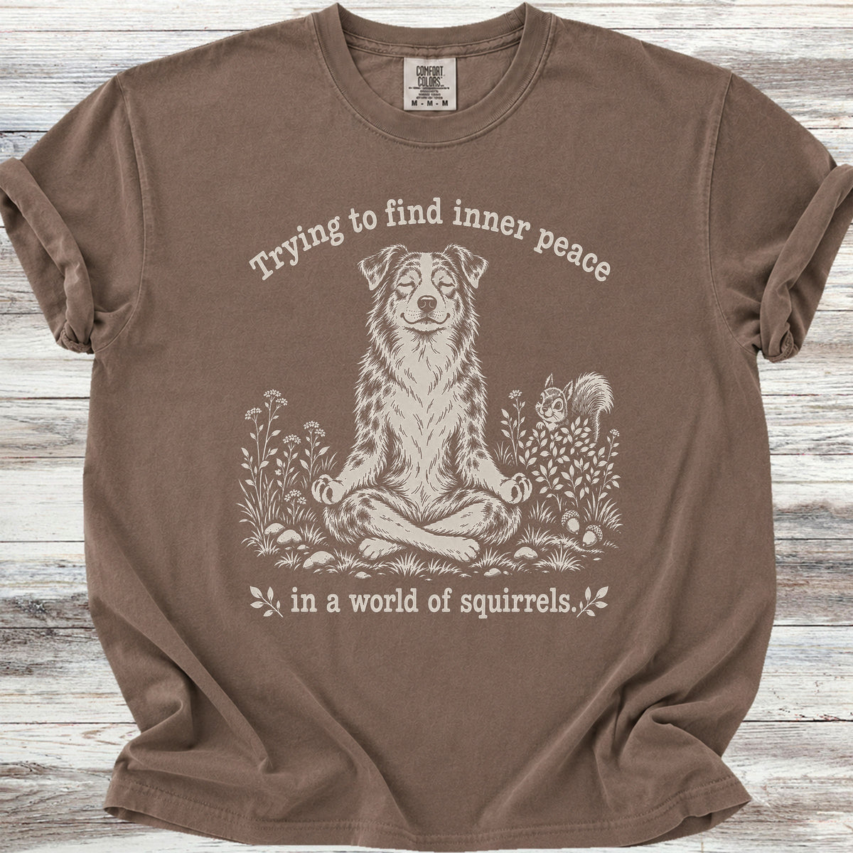 Australian Shepherd Inner Peace - Espresso