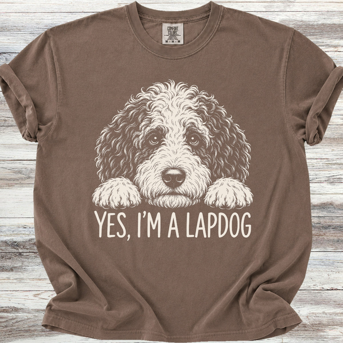 Sheepadoodle Lapdog - Espresso
