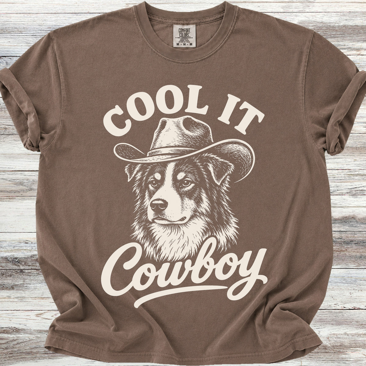 Australian Shepherd Black Tri Cool It - Espresso