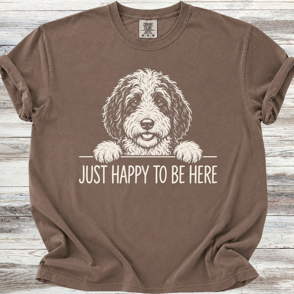 Sheepadoodle Happy - Espresso