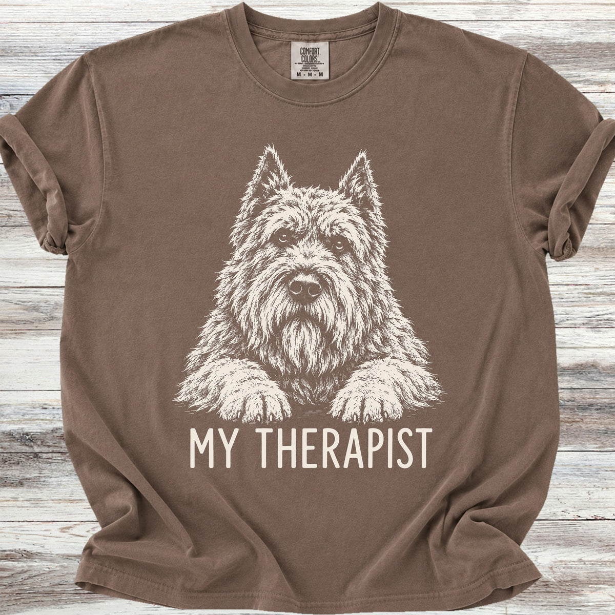 Bouvier Cropped Therapist - Espresso