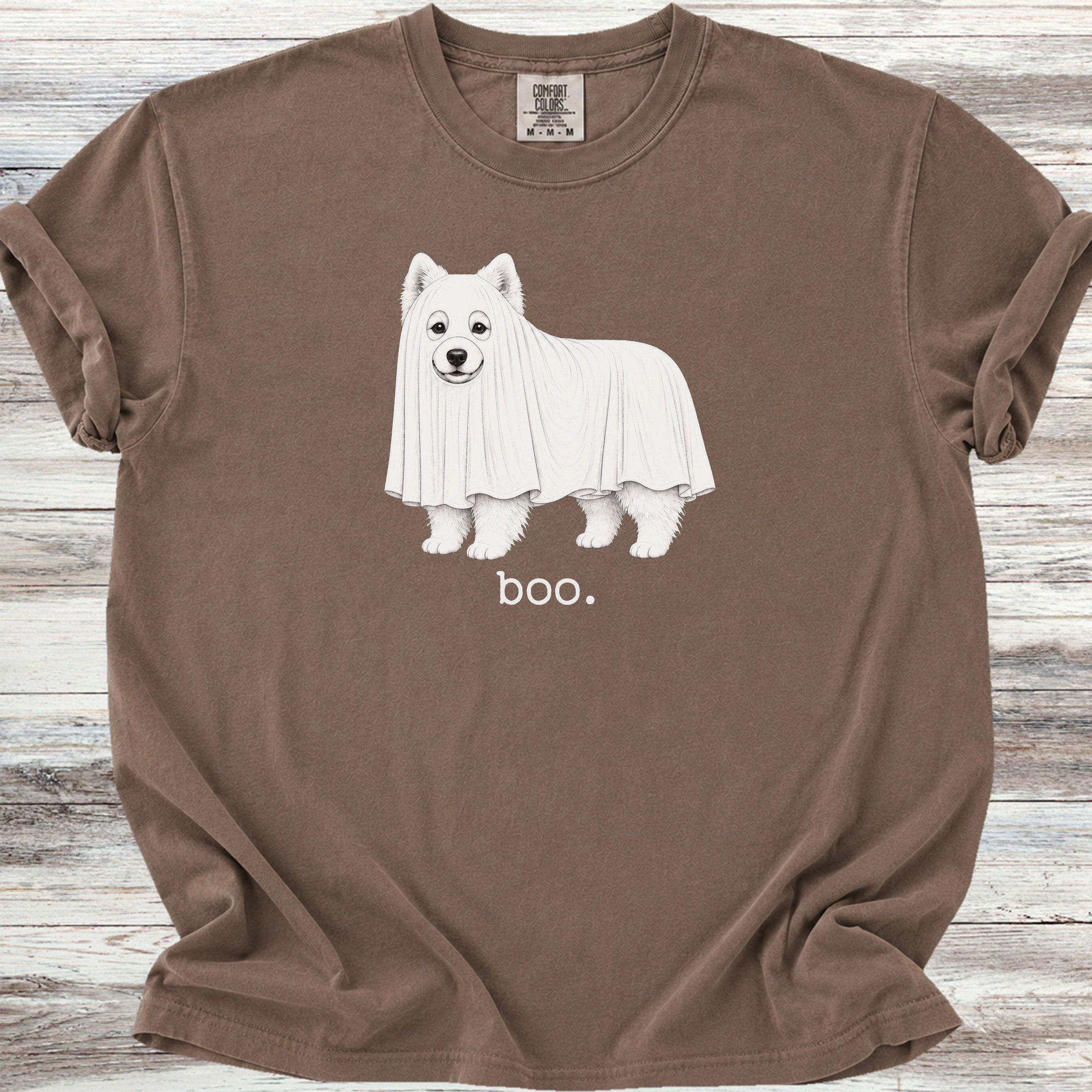 Samoyed Boo - Espresso