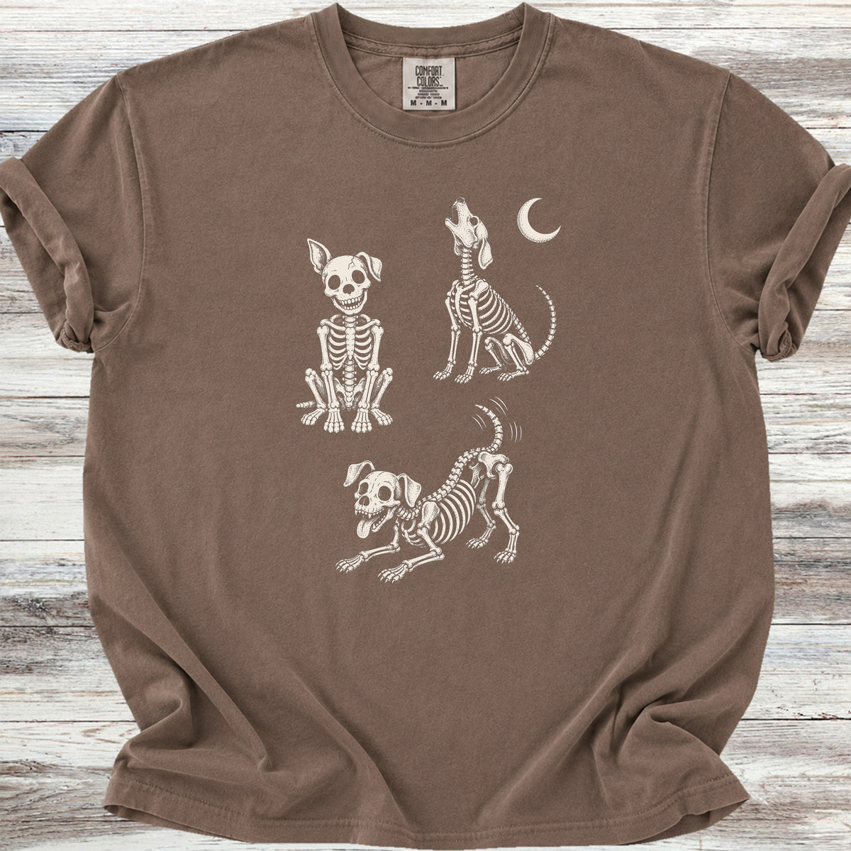 Skelly Dog - Espresso