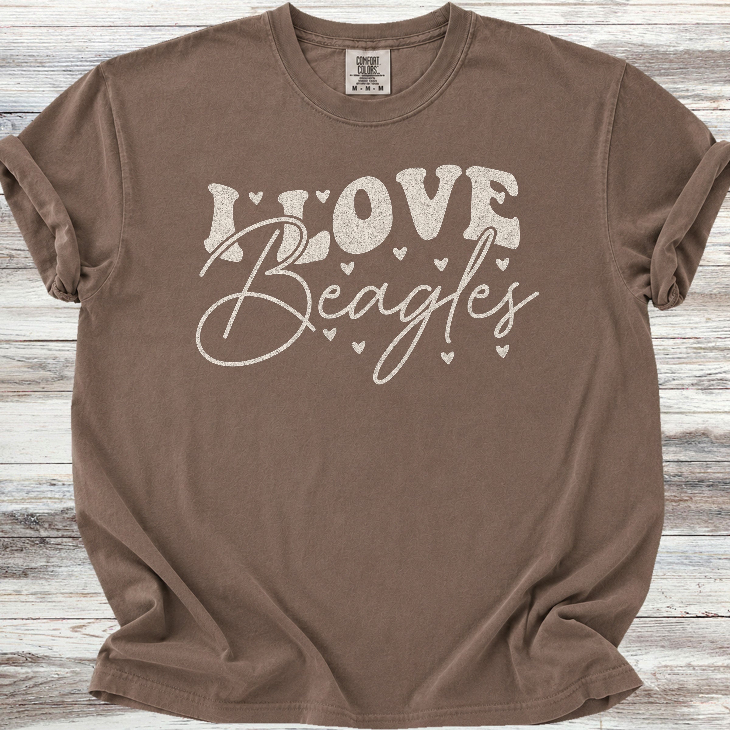 Beagle I Love Beagles - Espresso