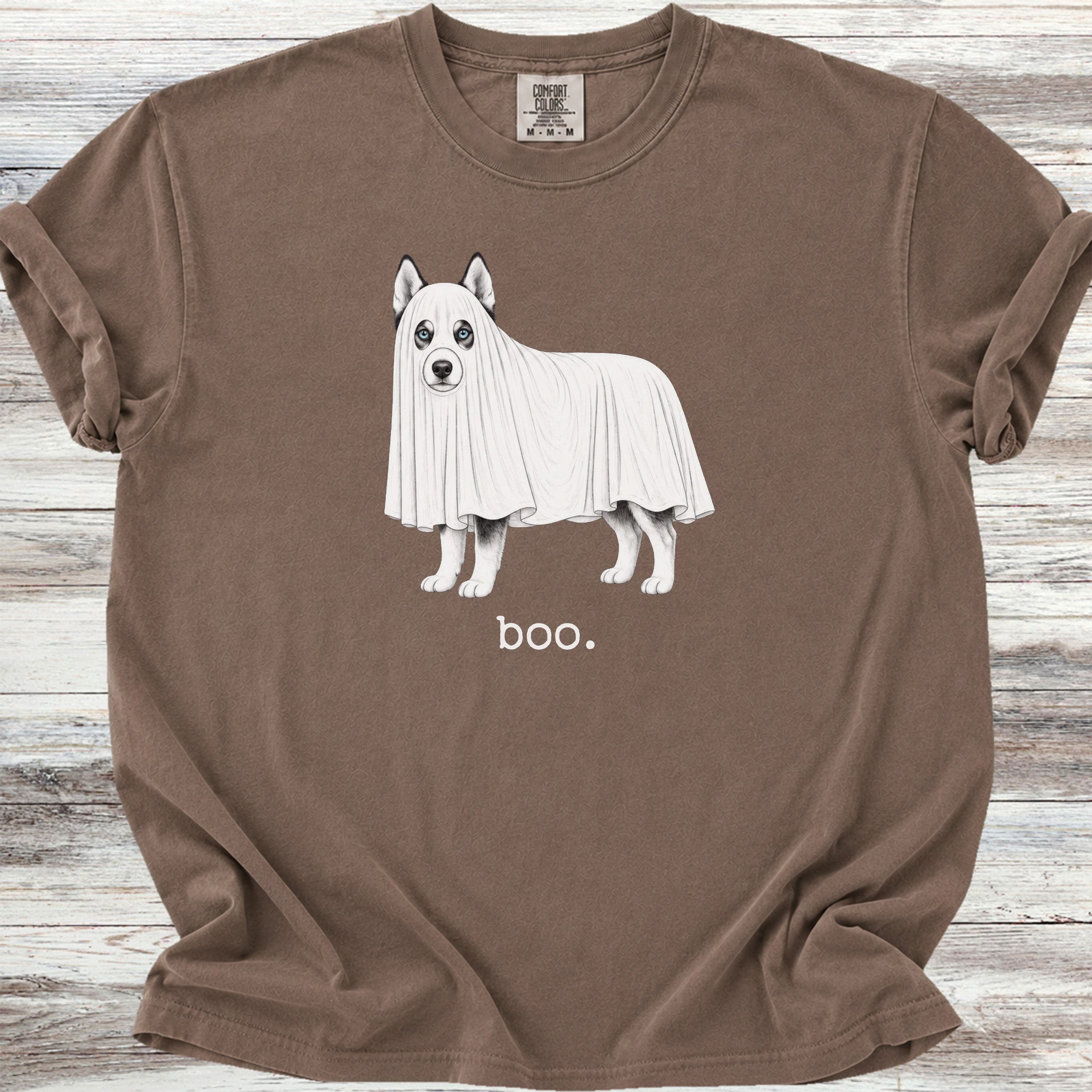 Siberian Husky Boo - Espresso