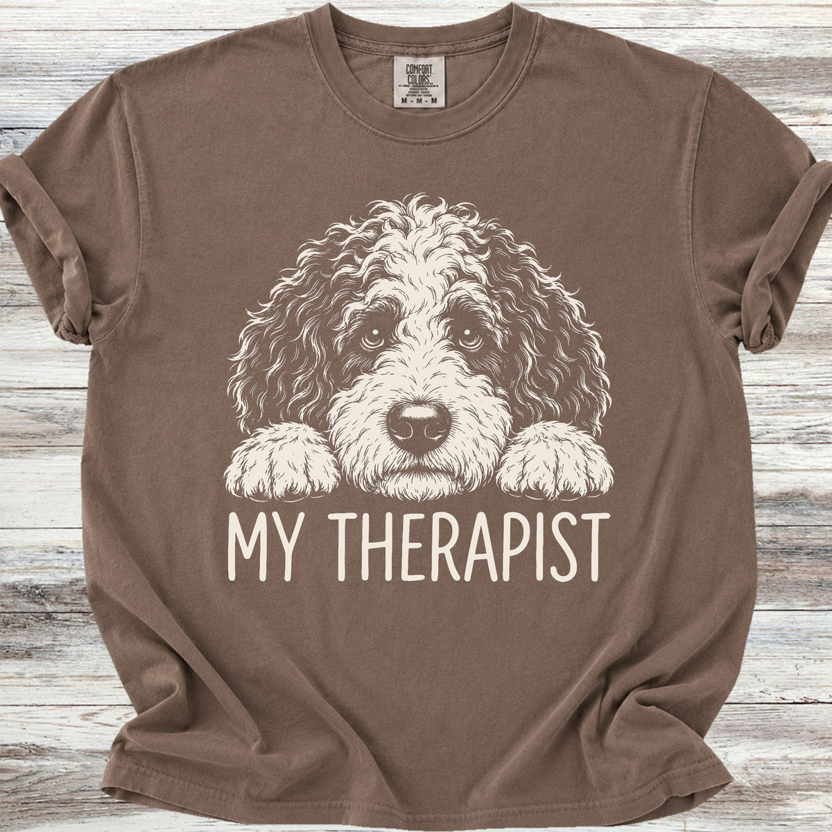 Sheepadoodle Therapist - Espresso