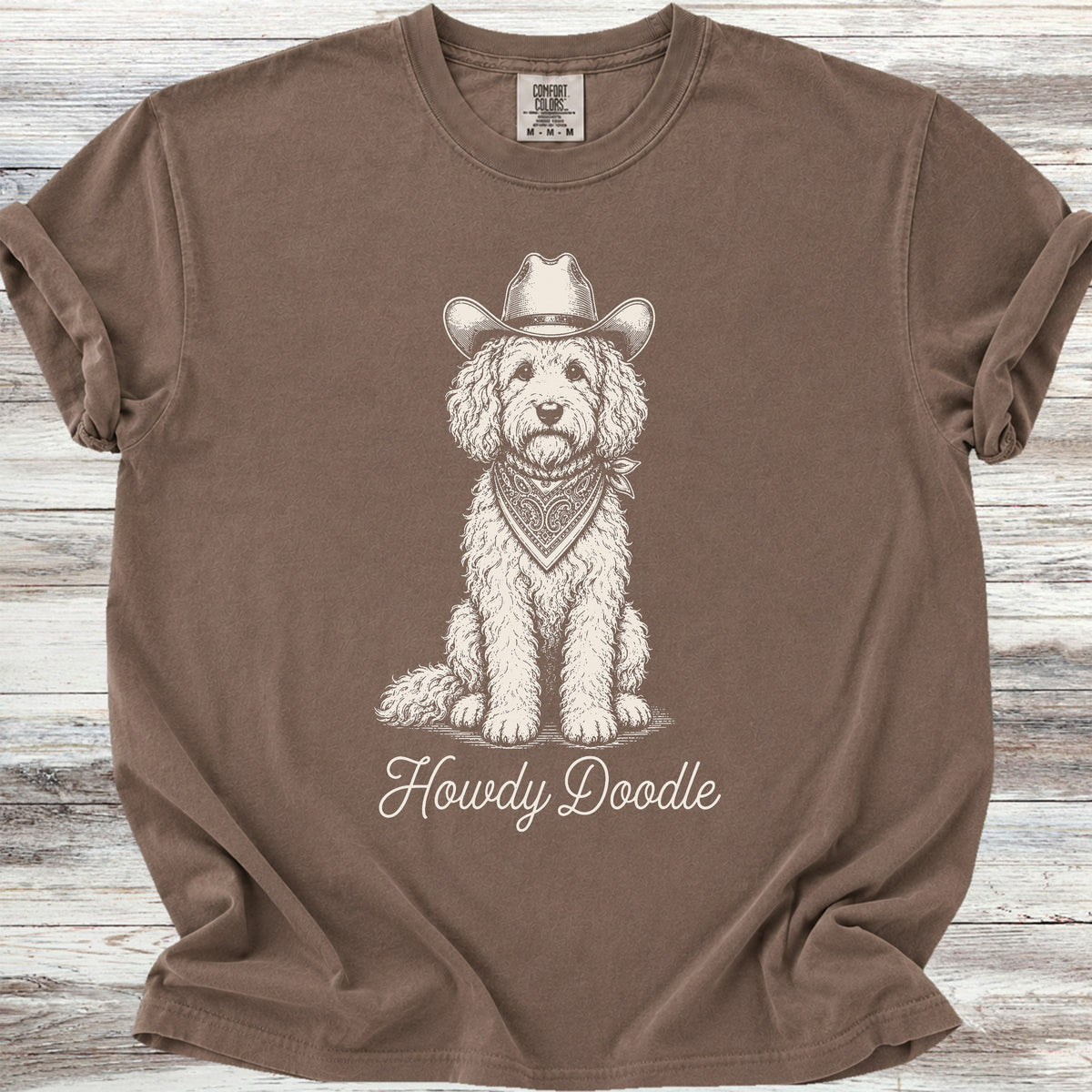 Goldendoodle Howdy Doodle - Espresso