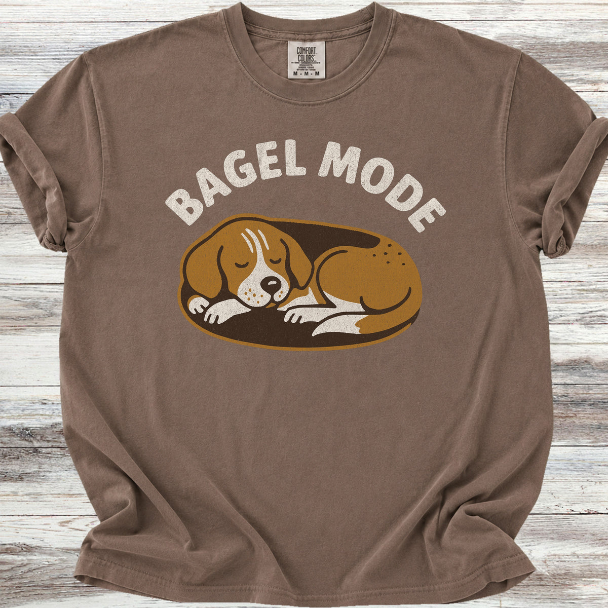 Beagle Sleeping - Espresso