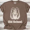 Shetland Sheepdog Old School - Espresso