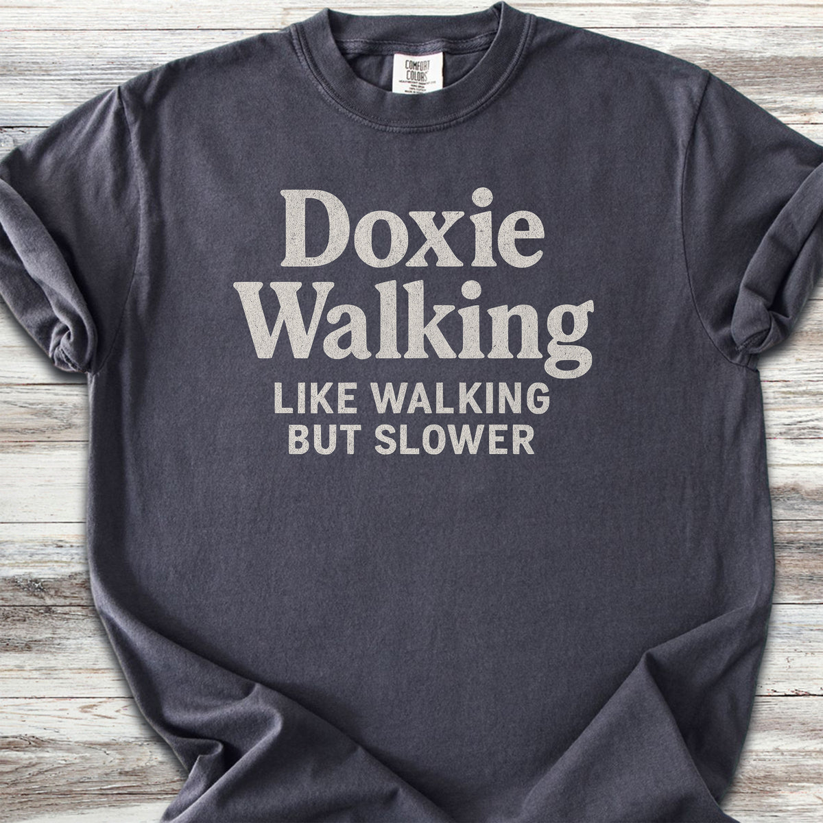 Dachshund Doxie Walking - Graphite