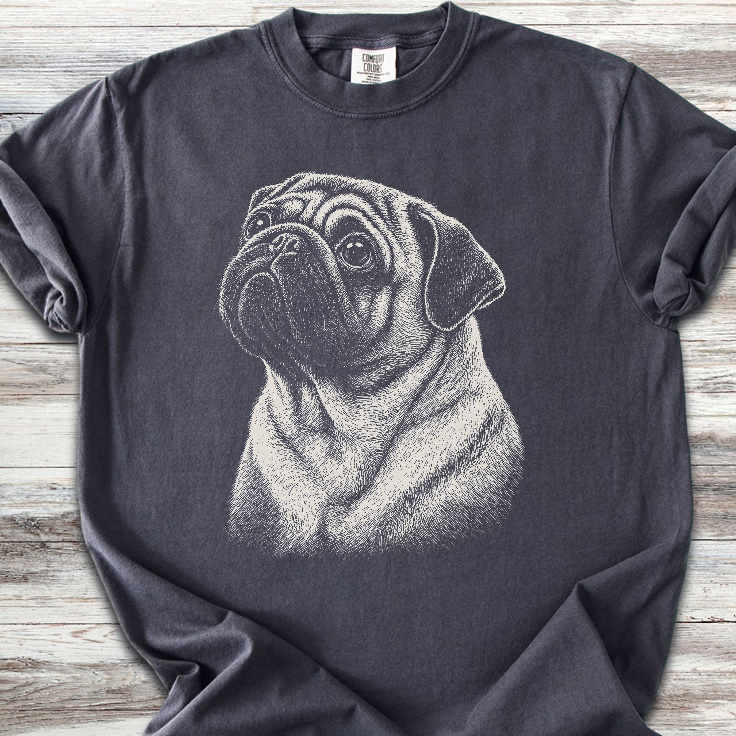 Pug Loyalty - Graphite