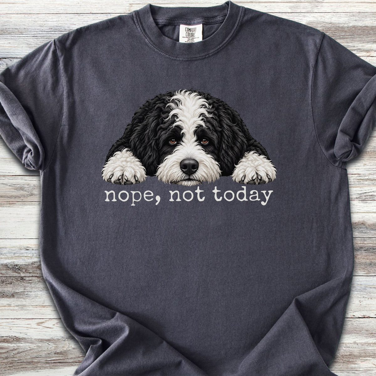Sheepadoodle Nope - Graphite