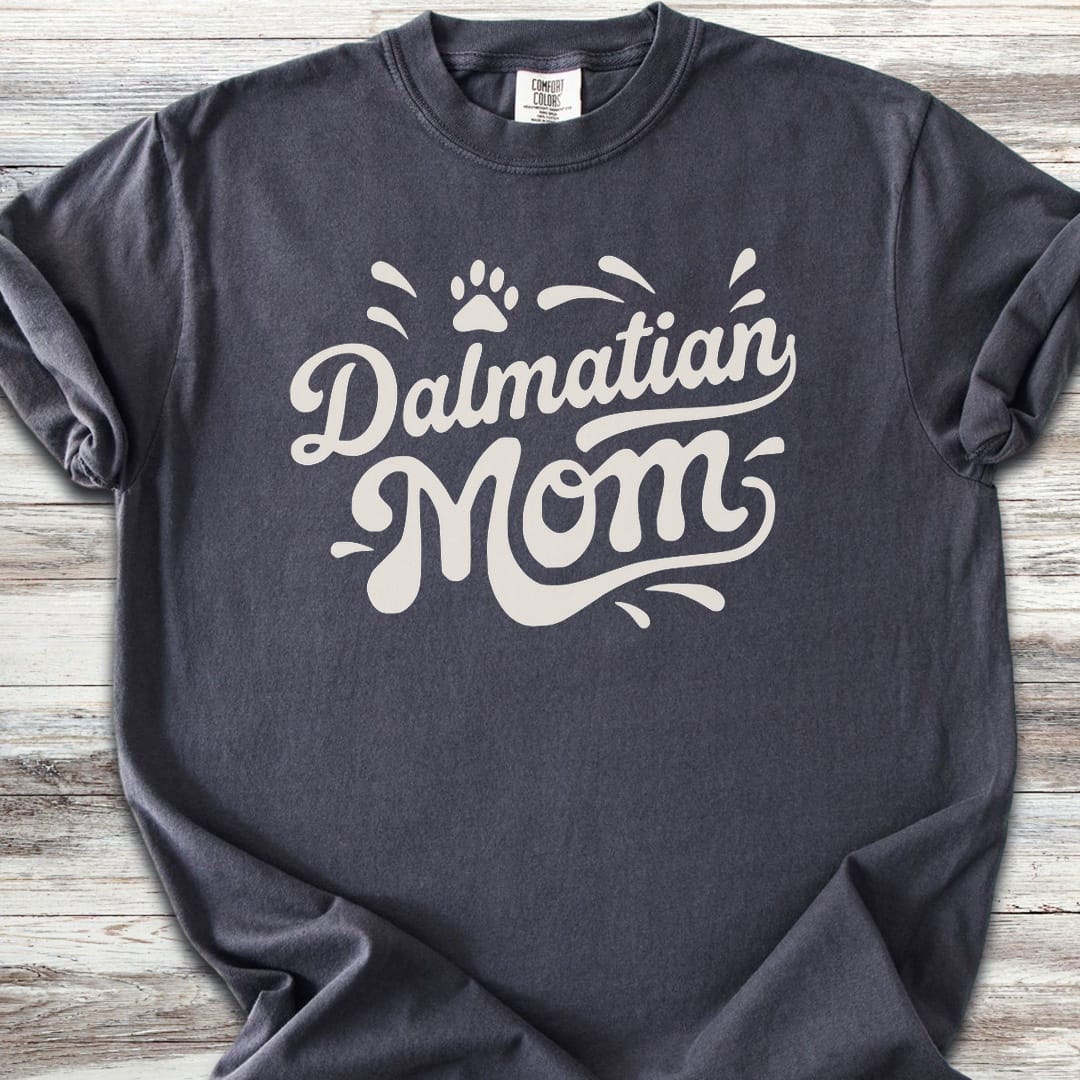 Dalmatian Groovy Mom - Graphite