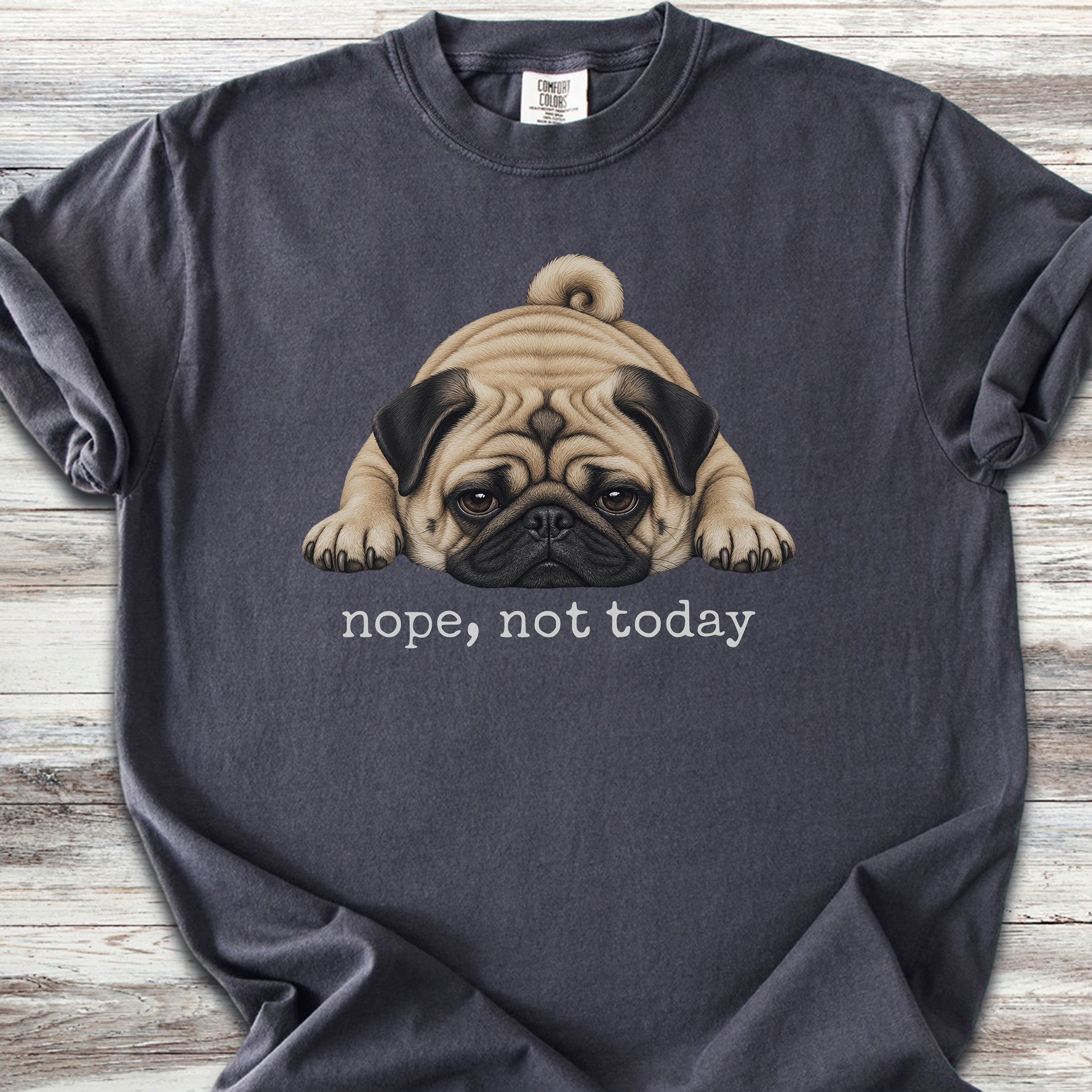 Pug Nope - Graphite