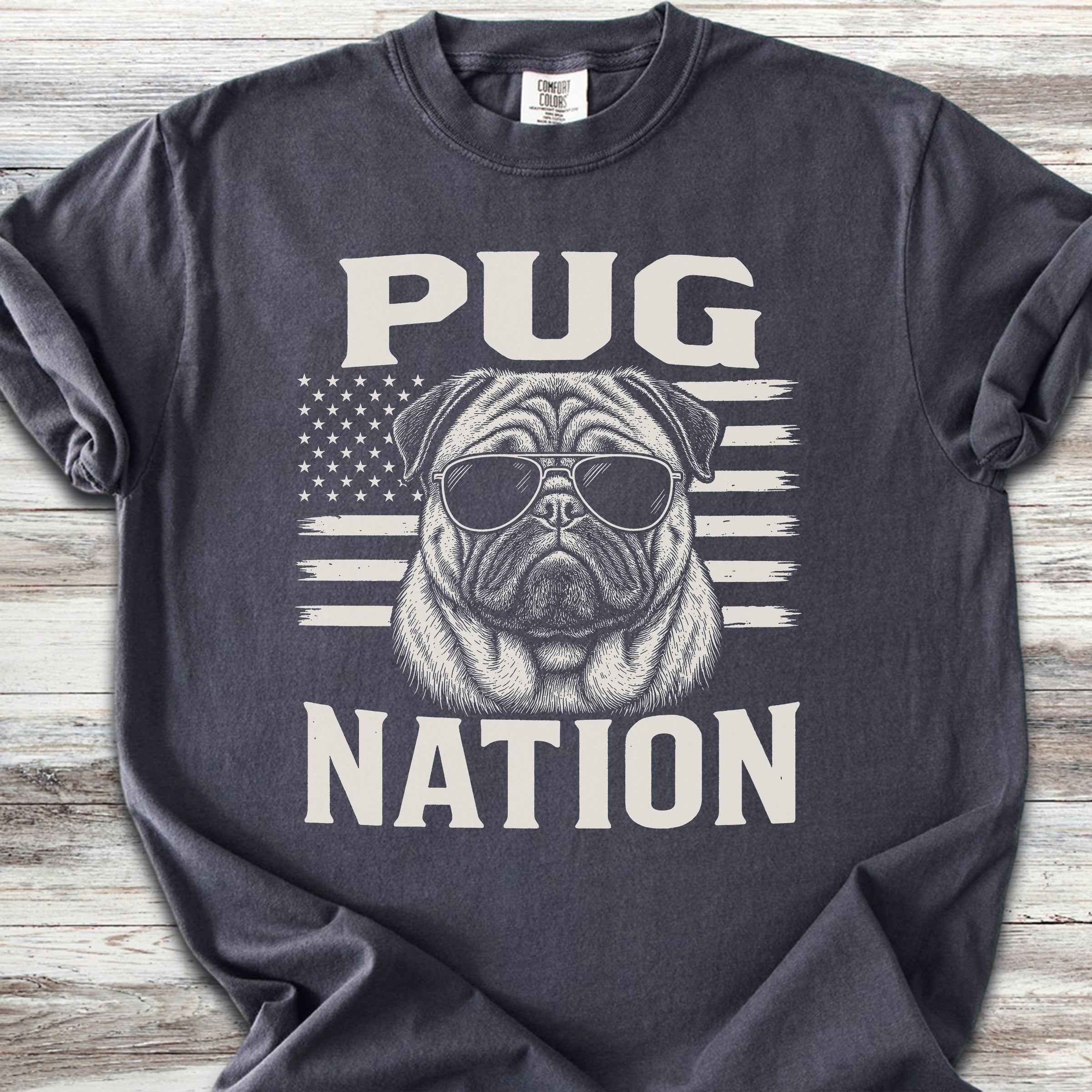 Pug Nation - Graphite