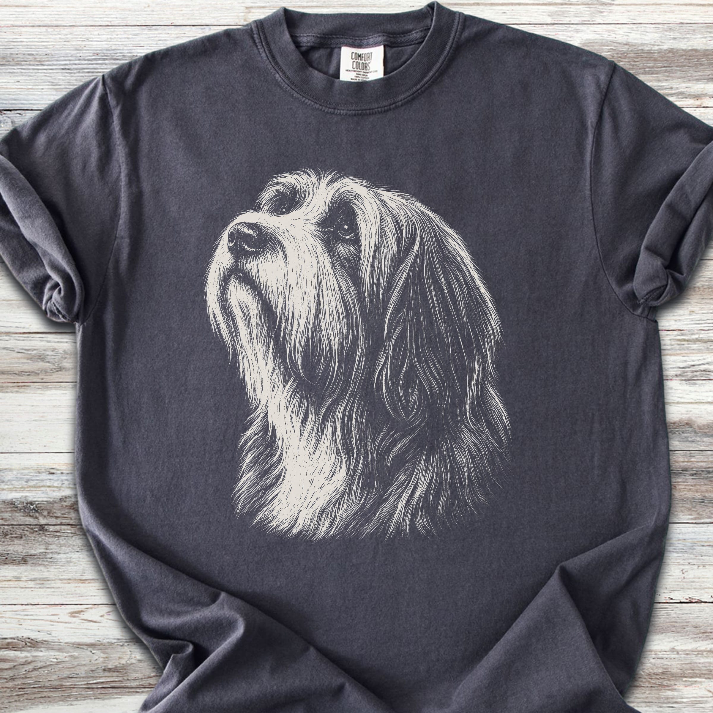 Bearded Collie Loyalty - Graphite