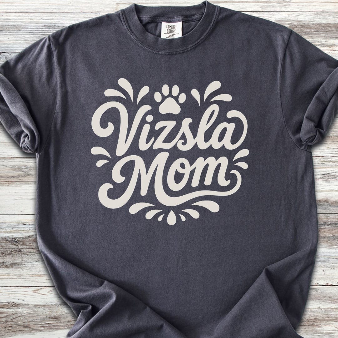Vizsla Groovy Mom - Graphite