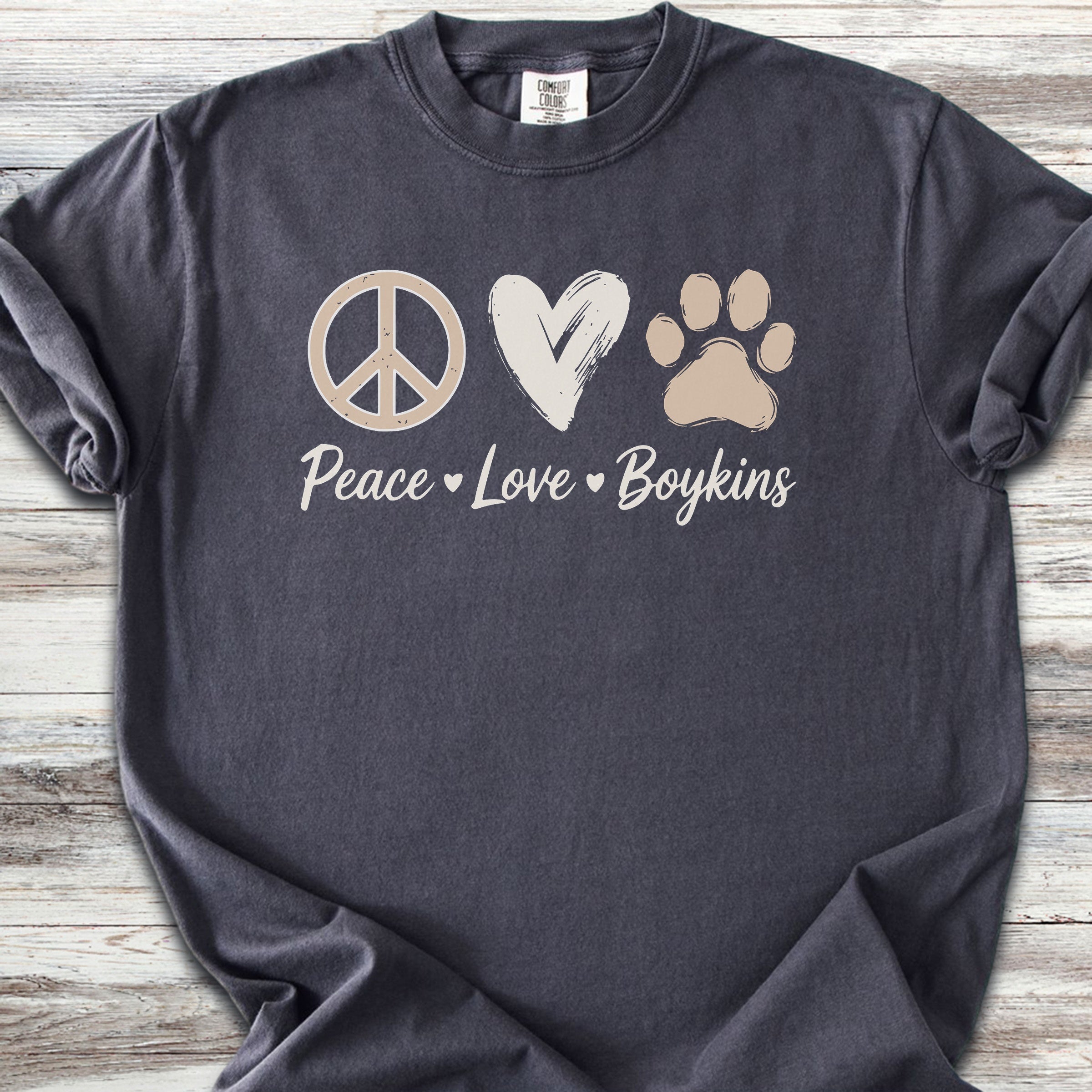 Boykin Spaniel Peace - Graphite