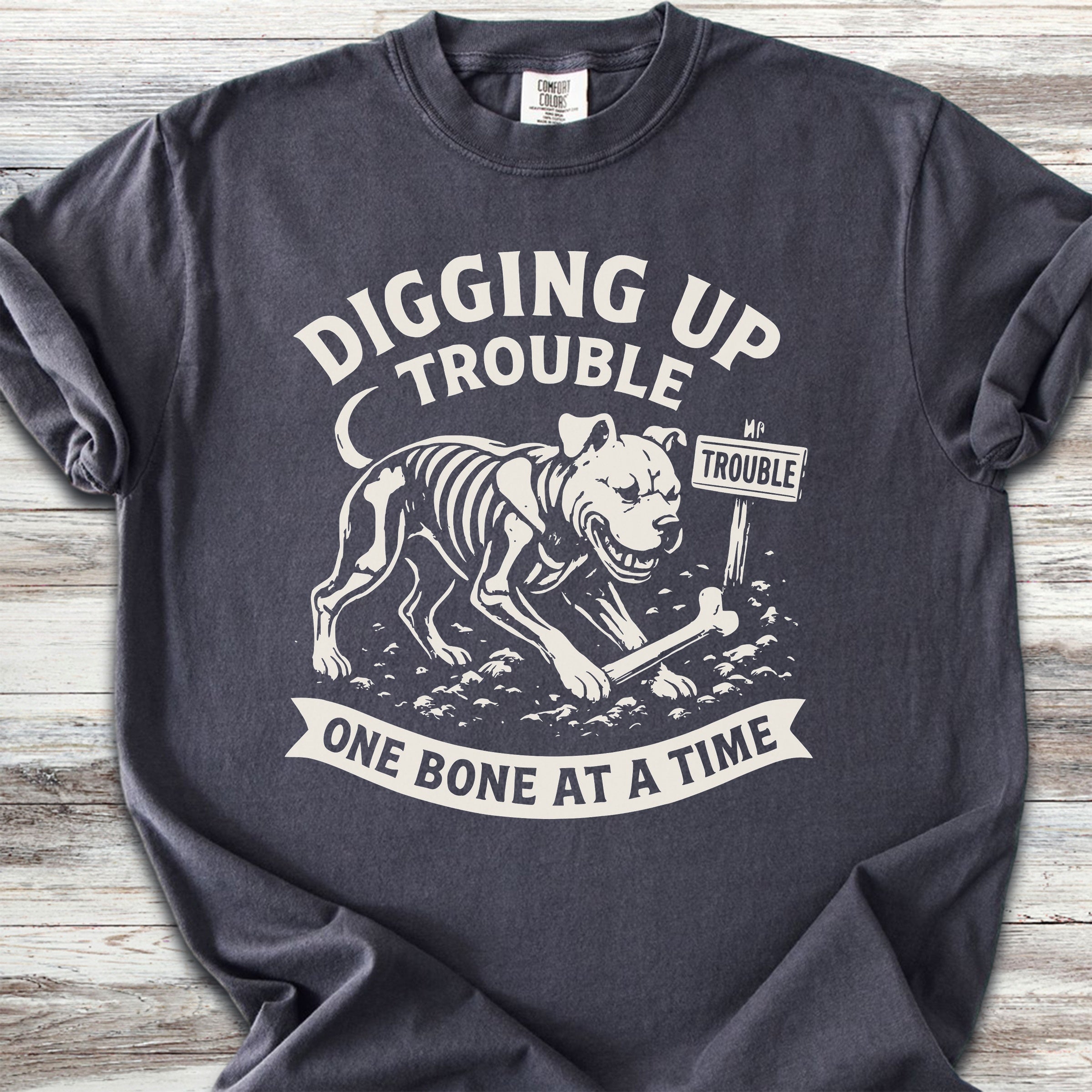 Pit Bull Trouble - Graphite